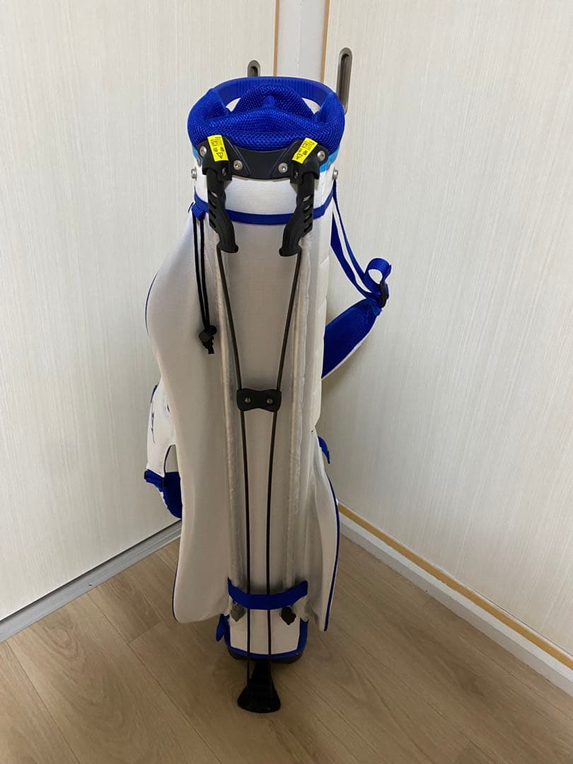 ミズノ MIZUNO キャディバッグ ホワイト/ブルー 新品未使用