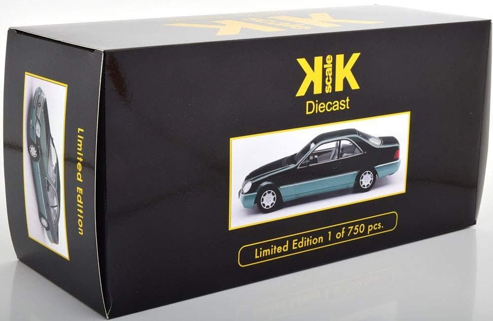KK-Scale1/18 メルセデス 600SEC 1992 グリーンメタリック