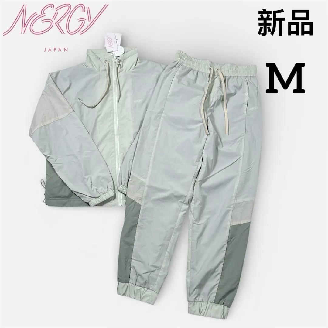 NERGY JAPAN ウィンドブレーカー 上下セット　裏トリコット ヨガ M