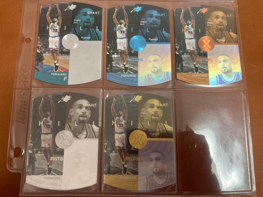 97-98 SPx Grant Hill パラレル５枚セット