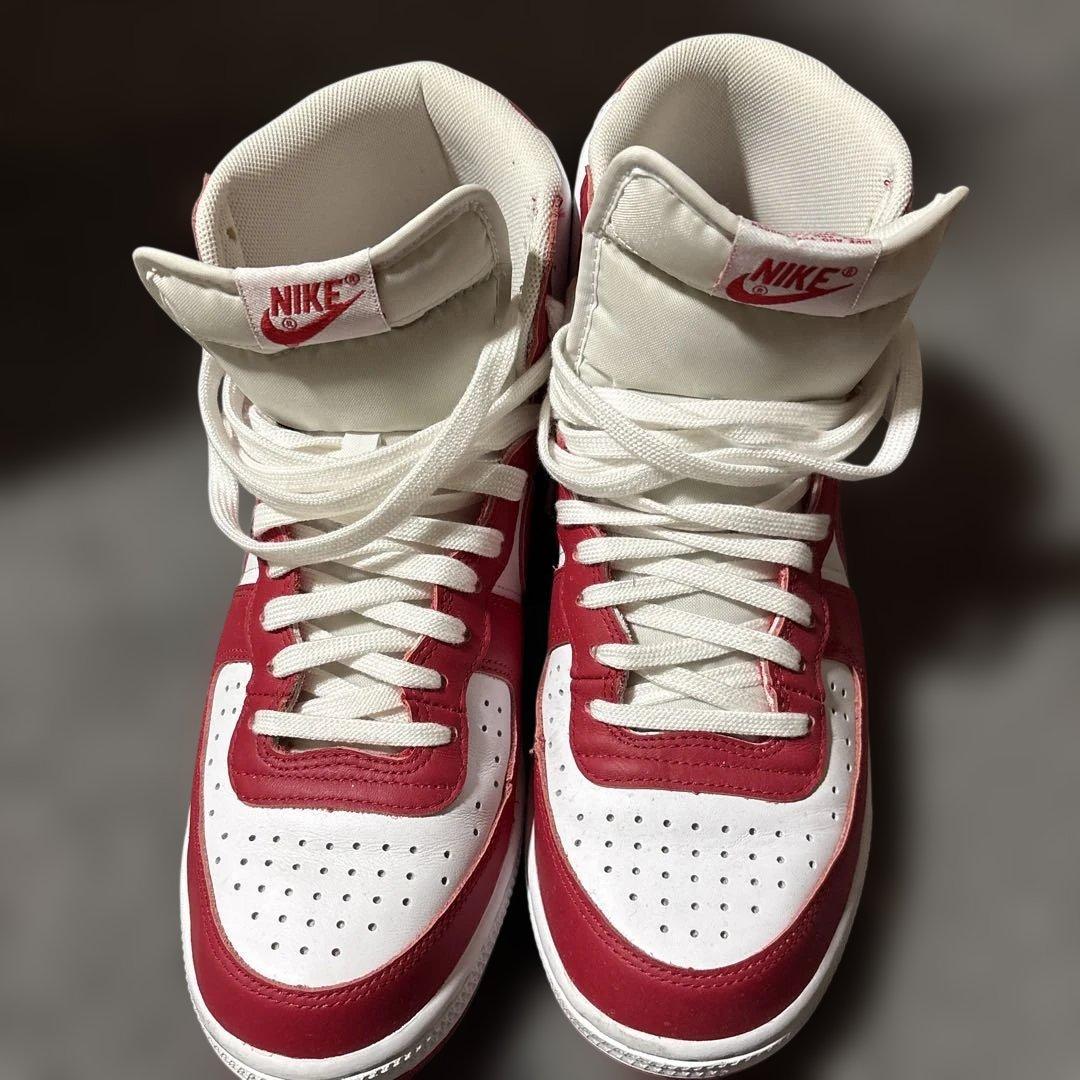 NIKE ターミネーターハイカット バスケットシューズ 赤白