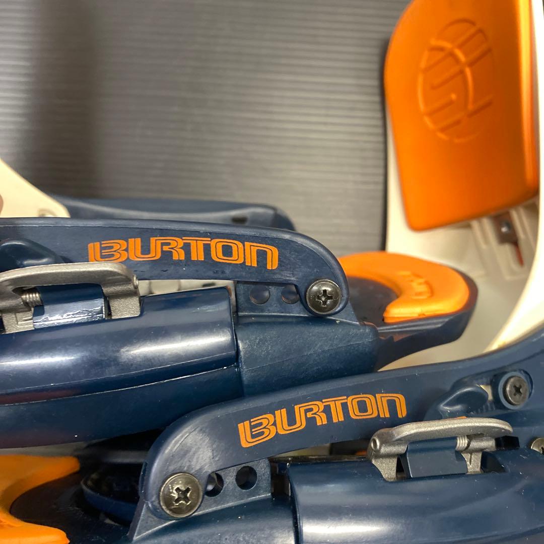 Burton バートン　スノーボードビンディング ネイビー/オレンジ
