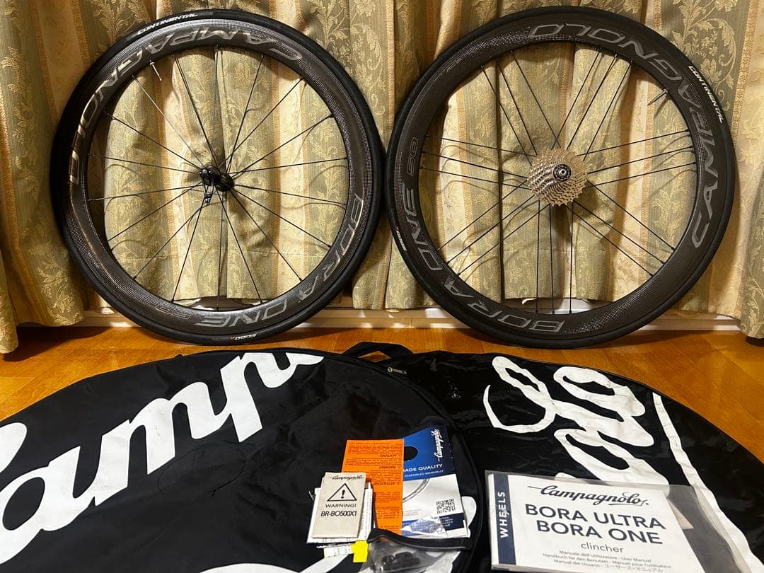 Campagnolo bora one 50 ac3 クリンチャー シマノフリー