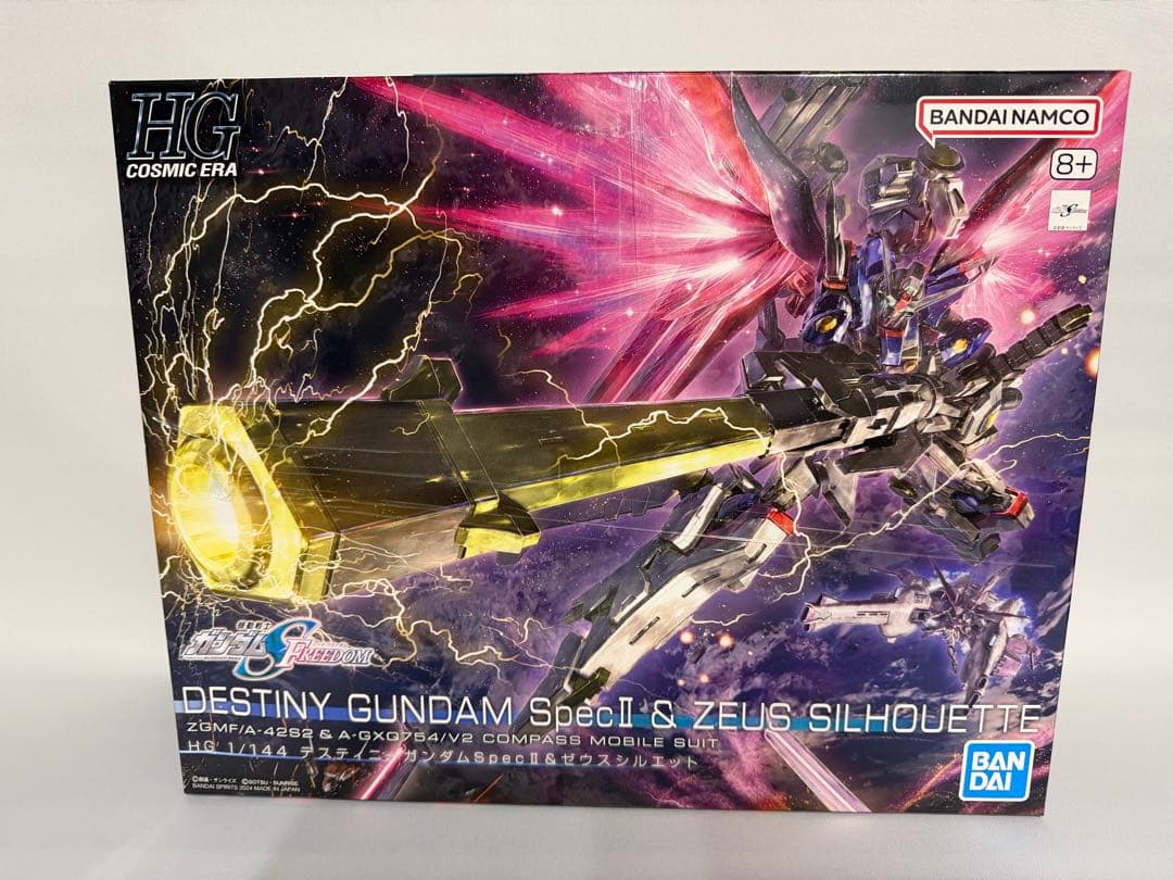 HG 1/144 デスティニーガンダムSpecII&ゼウスシルエット