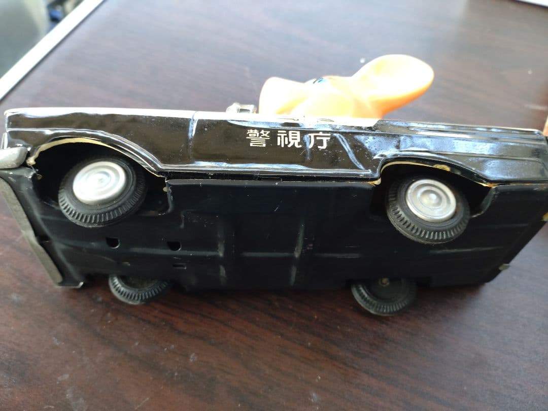 タ*ん様 当時物　ブリキ自動車　トッポ・ジージョ　無版権　昭和レトロ