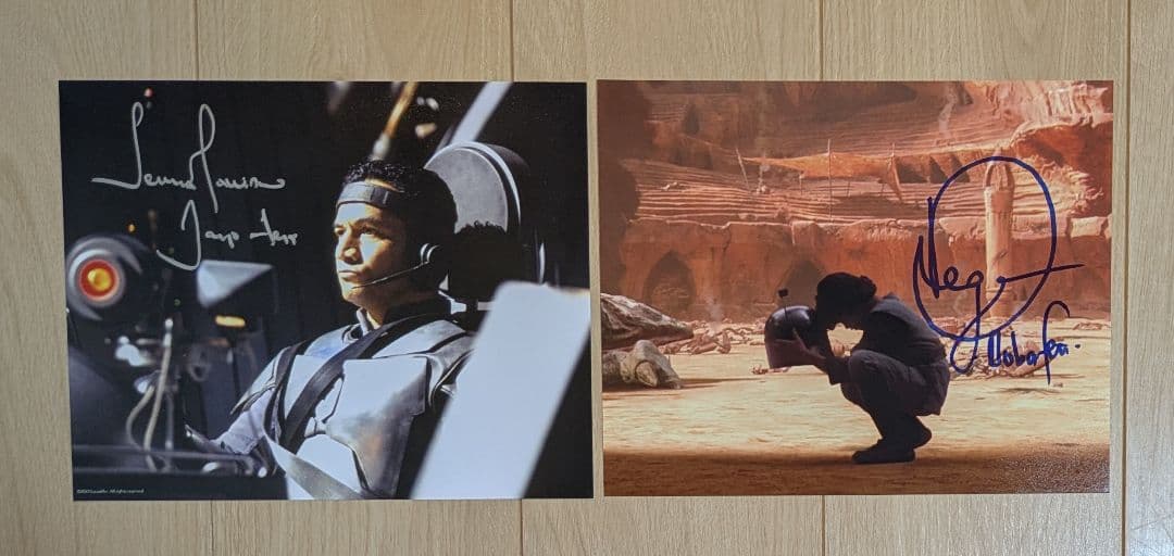 STARWARS　テムエラ・モリソン　ダニエル・ローガン　 直筆サイン　コミコン