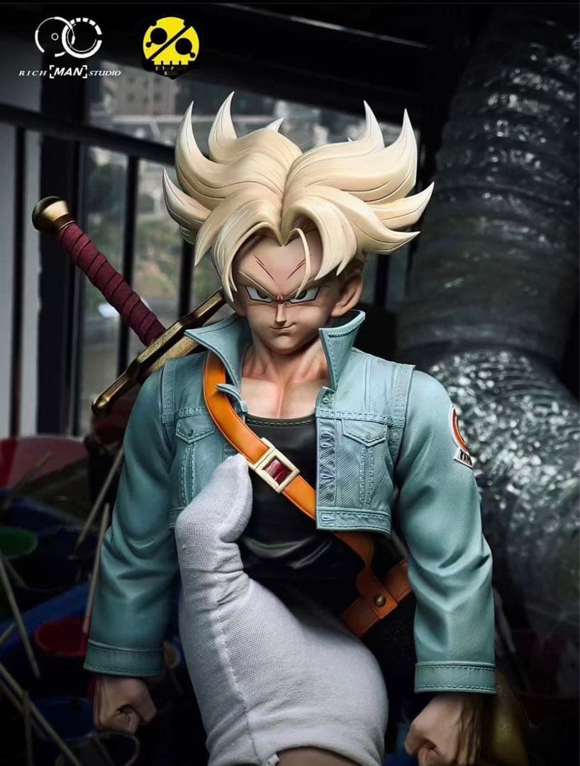 ドラゴンボール 1／4スケール トランクス フィギュア ガレージキット