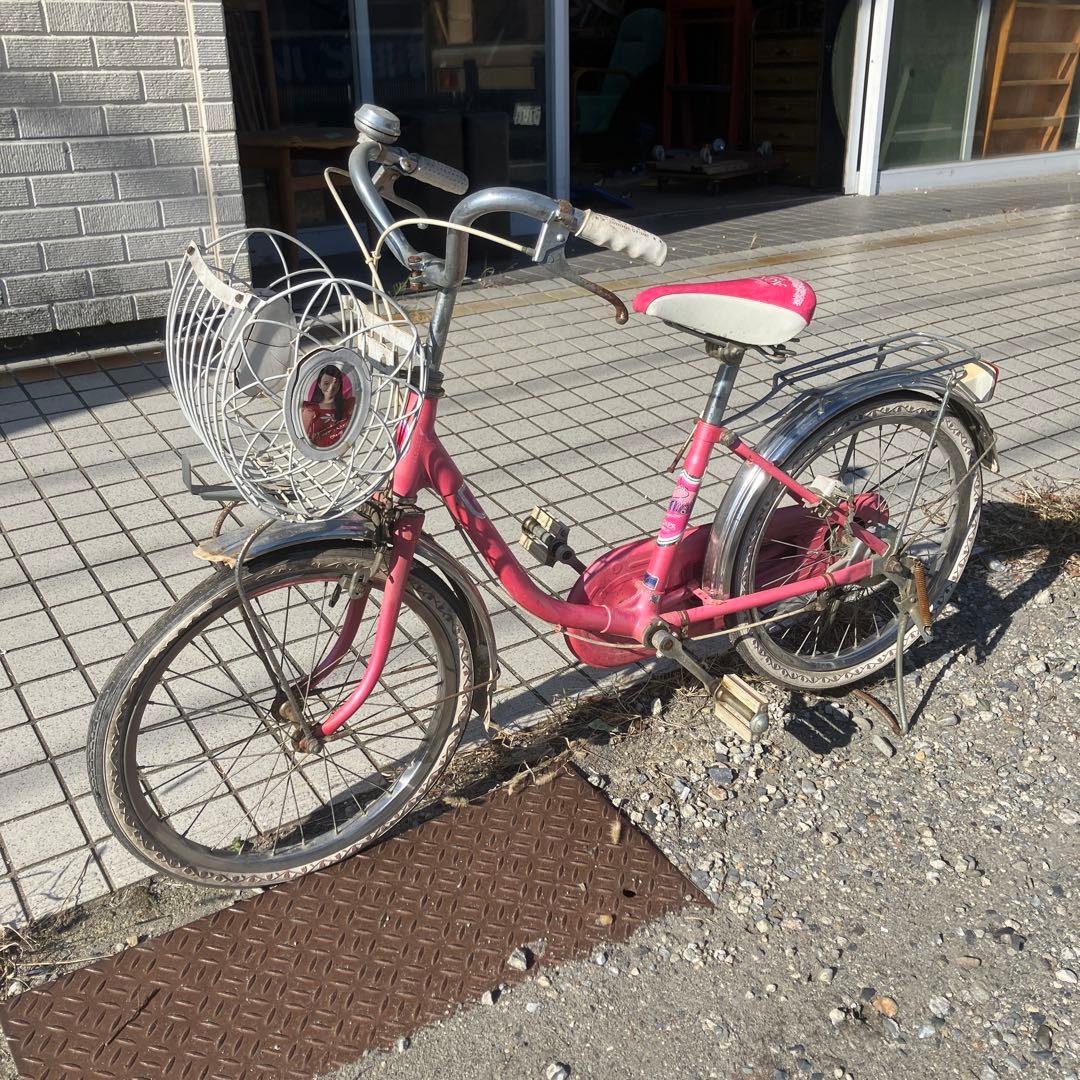 ビンテージ ブリヂストン アグネスチャン 幼児用自転車 アグネスドレミ 当時物