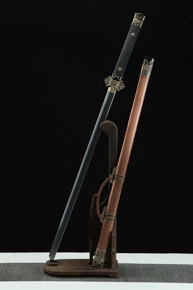傾国牡丹唐刀 模造刀 居合刀 武士道 武具 漢剣 唐刀 龍泉剣 手鍛造打