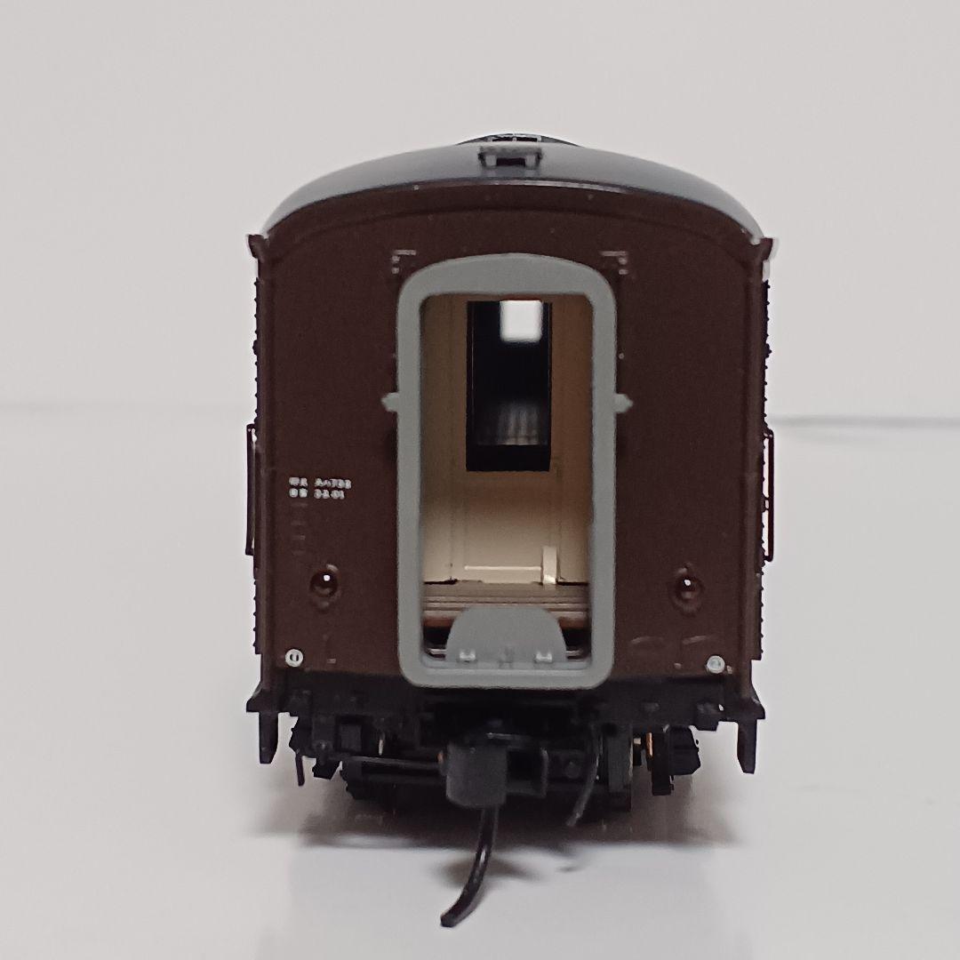 天賞堂 スハフ32 丸屋根車 ぶとう色2号 原型扉(SG) No.57004