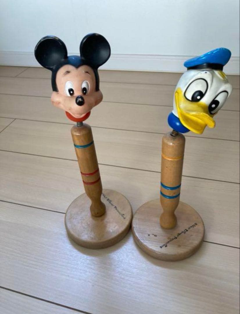 輪投げ ミッキーマウス ドナルドダック 昭和 レトロ ヴィンテージ 玩具