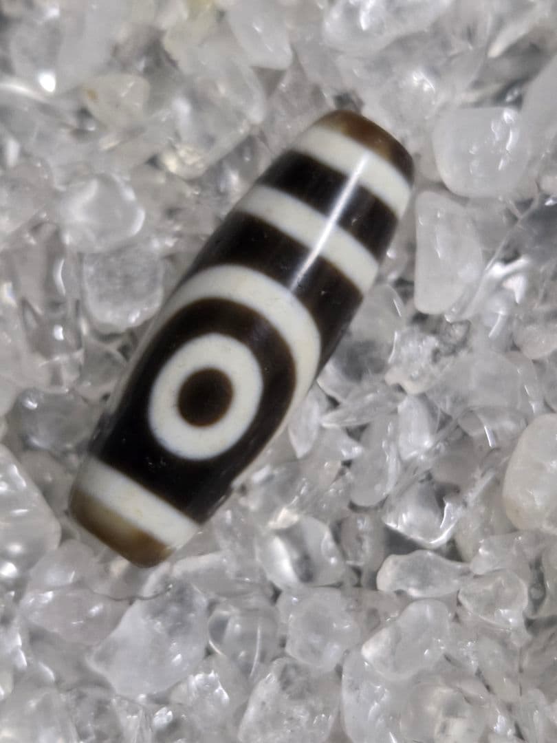 082　天珠　正統派　二眼天珠　dzibeads！