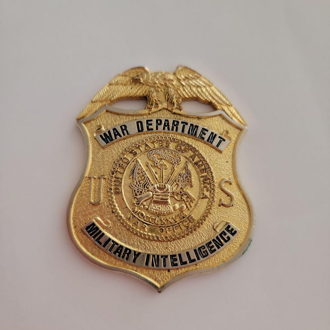 ミリタリー　Military　アメリカ　対敵諜報部隊(CIA,スパイ)バッジ