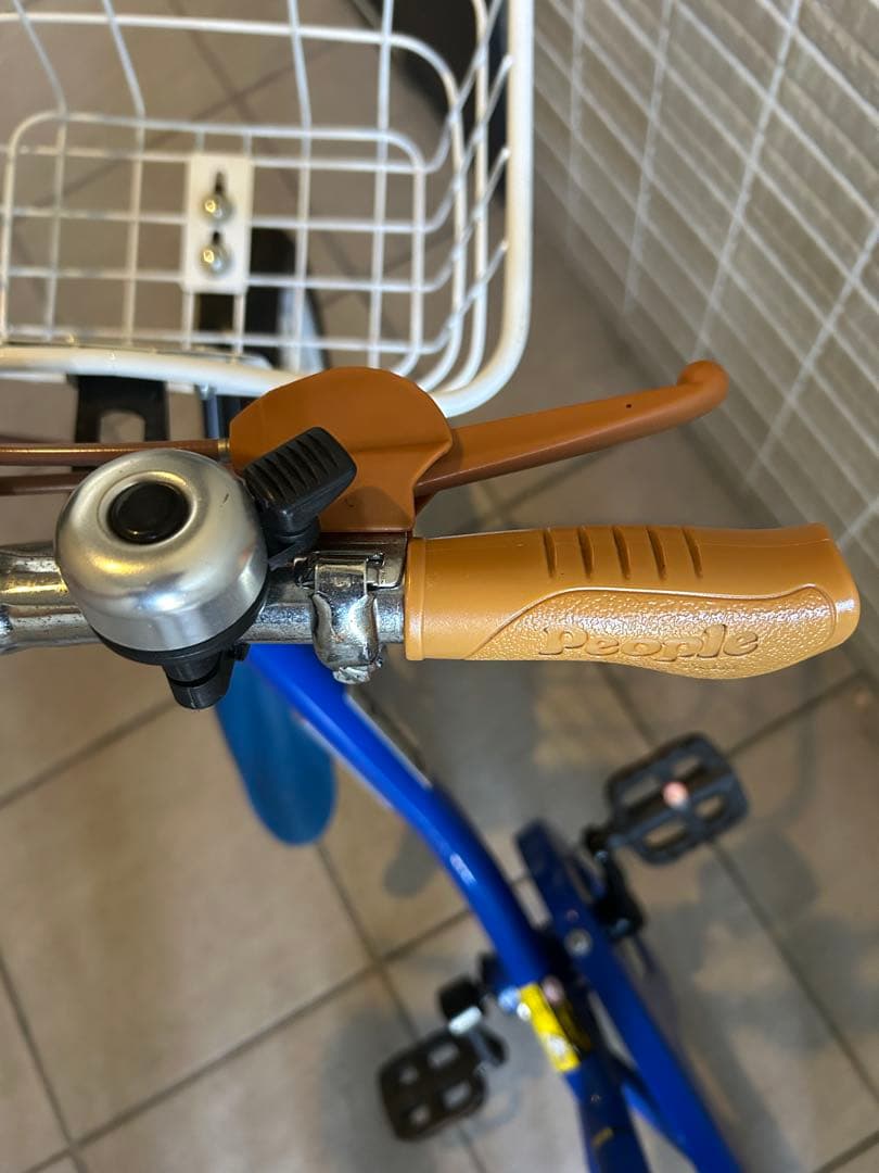 美品☆Peopleケッターサイクル16インチ子供用自転車サファイアブルー