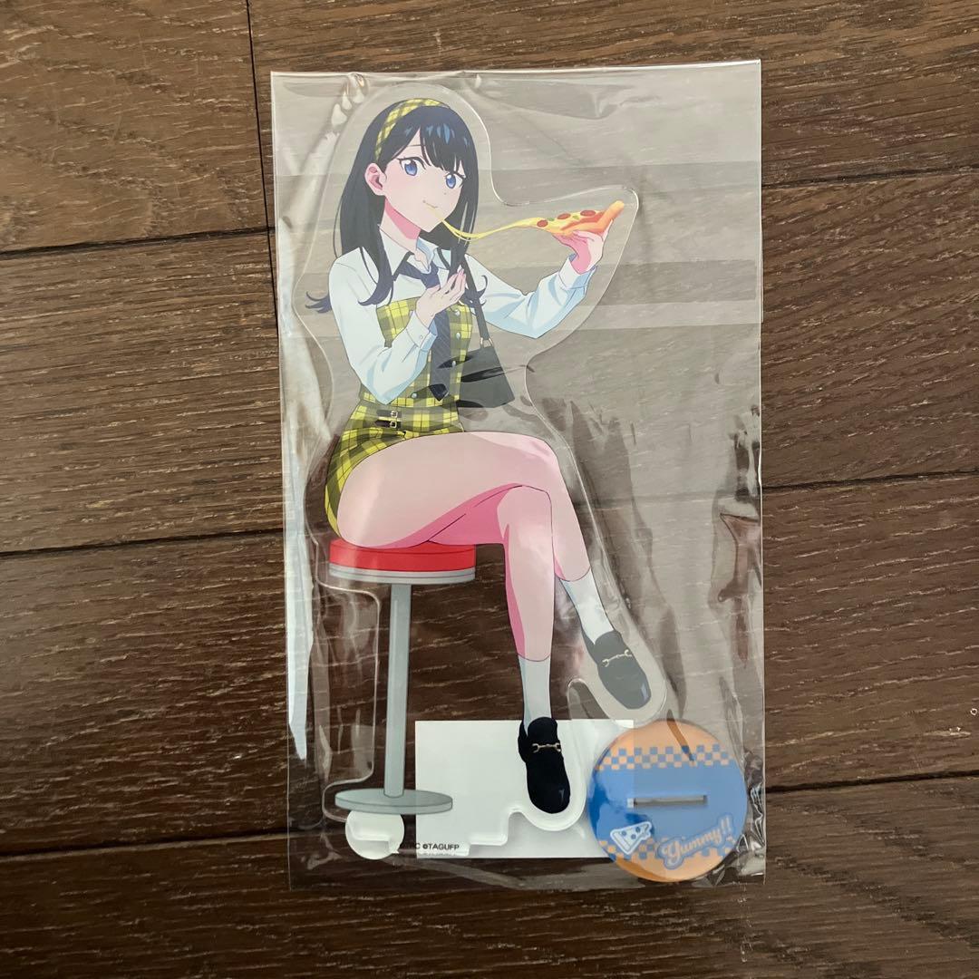 グリッドマン くじメイト アクリルスタンド ガールズファッション 宝多六花 .
