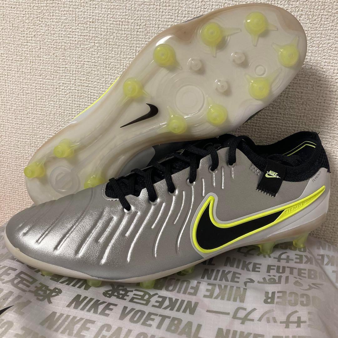 NIKE ティエンポレジェンド10エリート AG-PRO 25.5㎝ 人工芝 銀