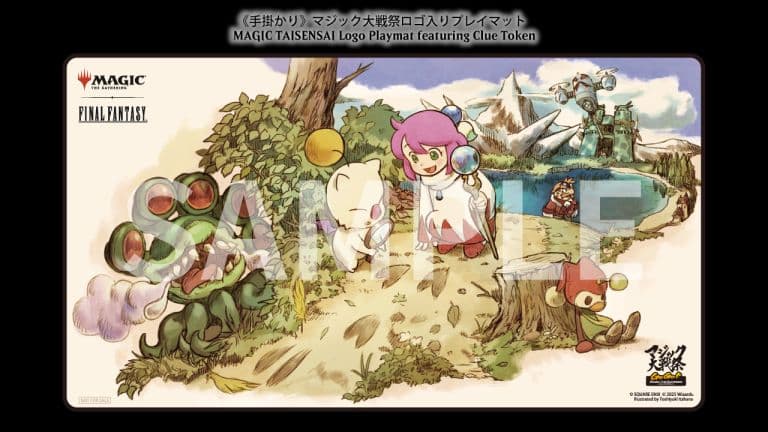 《手掛かり》マジック大戦祭 プレイマット チョコボ mtg ff