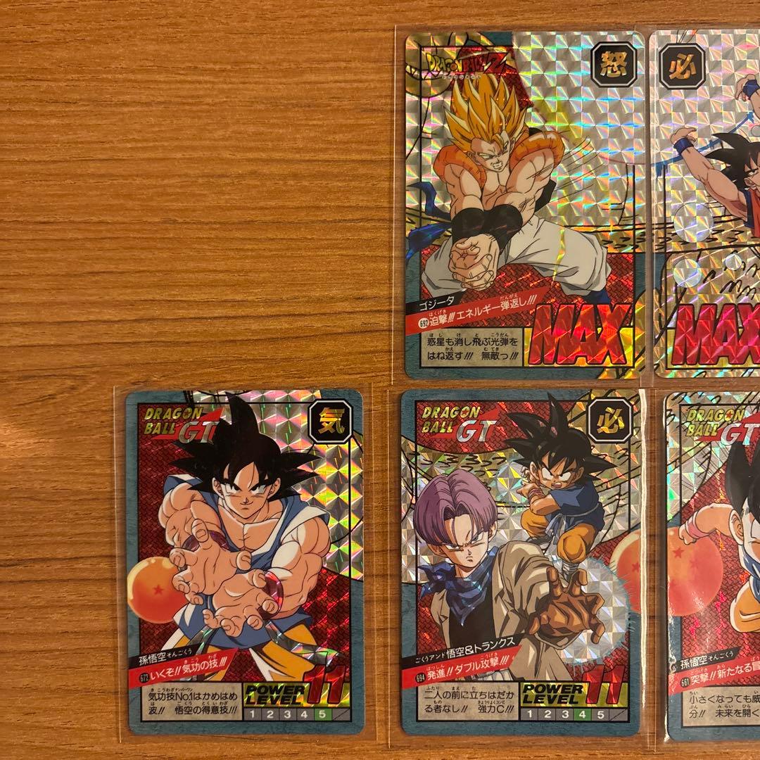 ドラゴンボールカードダス　スーパーバトル（6枚セット）