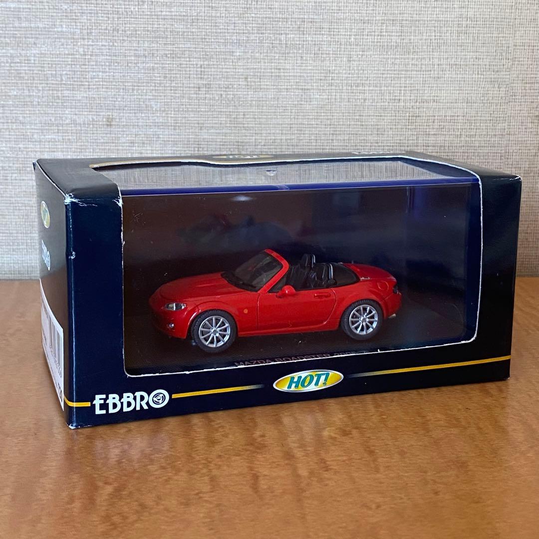 EBBRO マツダ ロードスター　2005 NC レッド