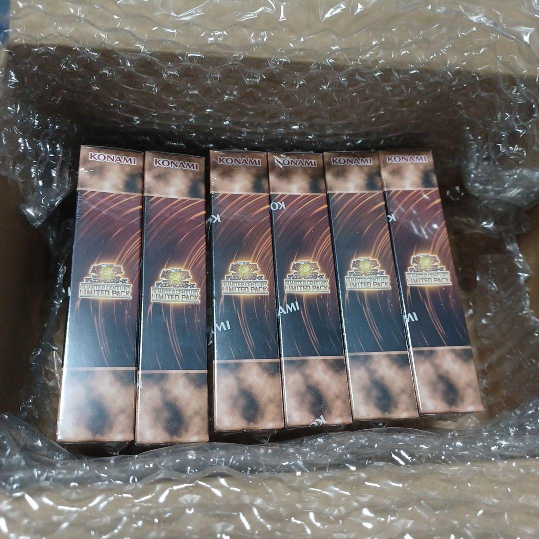 遊戯王OCG デュエルモンスターズ QUARTER CENTURY LIMITED PACK 6box