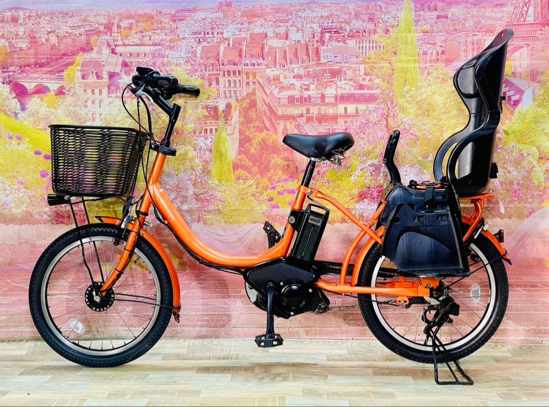 ZK3348 電動自転車 ヤマハ パスバビー 子供乗せ 20インチ 送料