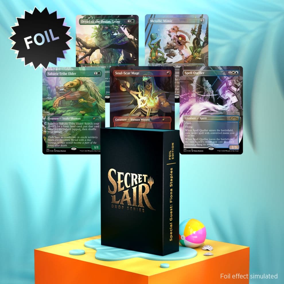 マジック：ザ・ギャザリング MTG Secret Lair Fiona Staples foil