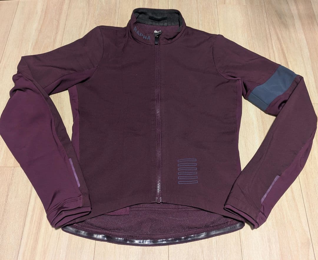 Rapha Mens Pro Team ジャケット Sサイズ パープル 　裏起毛
