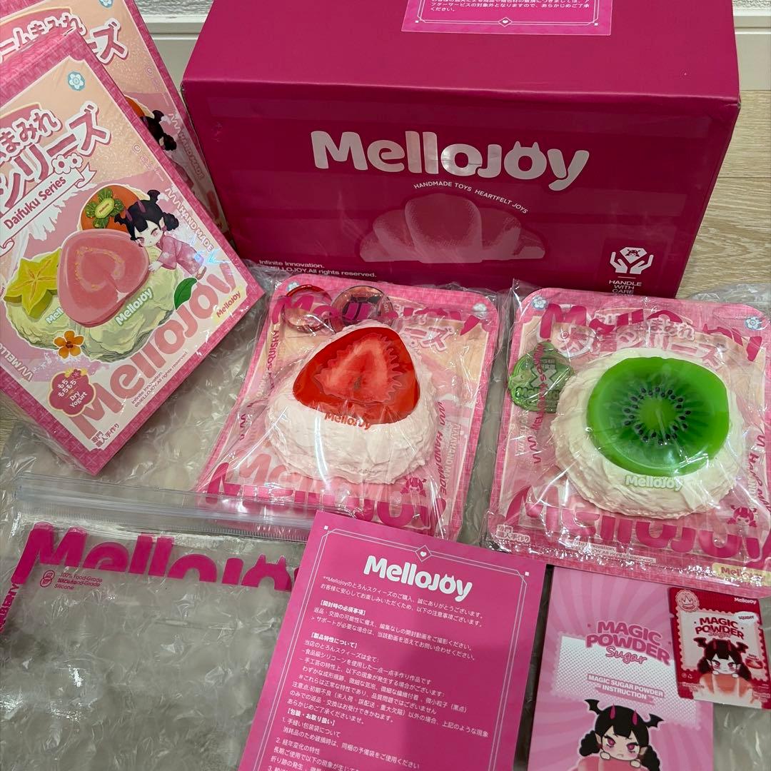 メロジョイMellojoy 大福 いちご キウイ スクイーズ