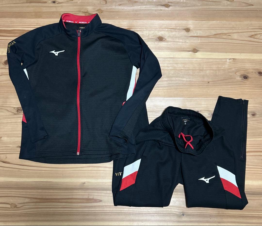Mizuno Morelia ジャージ M ブラック/レッド