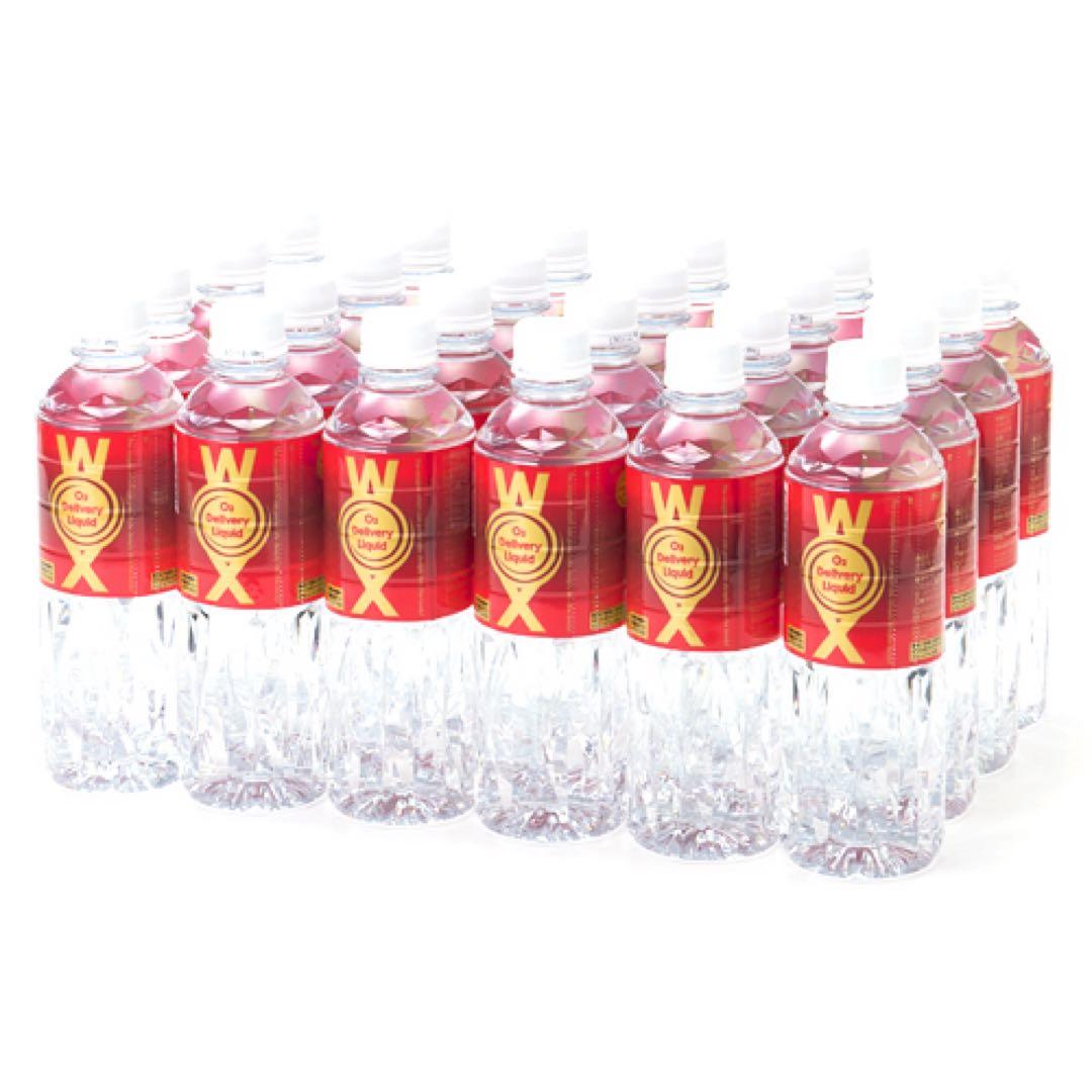 WOX 高濃度酸素補給水 500ml×24本16718→15500送料込