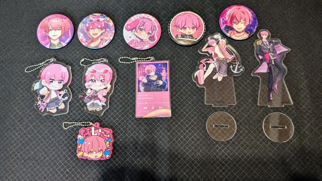 いれいす　ないこアクリルスタンド缶バッジキーホルダーセット
