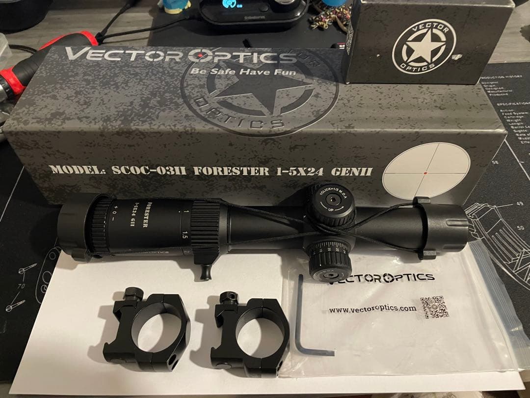 FORESTER 1-5x24 Gne2 ベクターオプティクス
