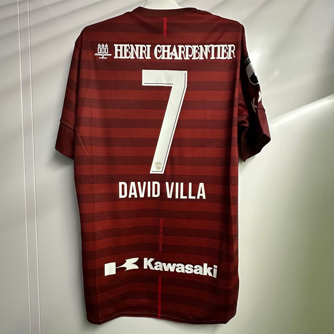 ヴィッセル神戸 ダビド・ビジャ ユニフォーム