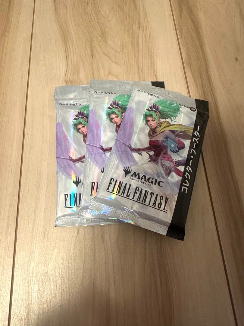 【新品未開封】コレクター ブースター 日本語版 3パック MTG FF