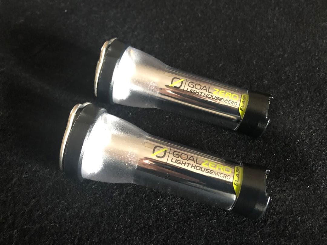 『GOALZERO LIGHTHOUSE MICRO FLASH』ゴールゼロ2個