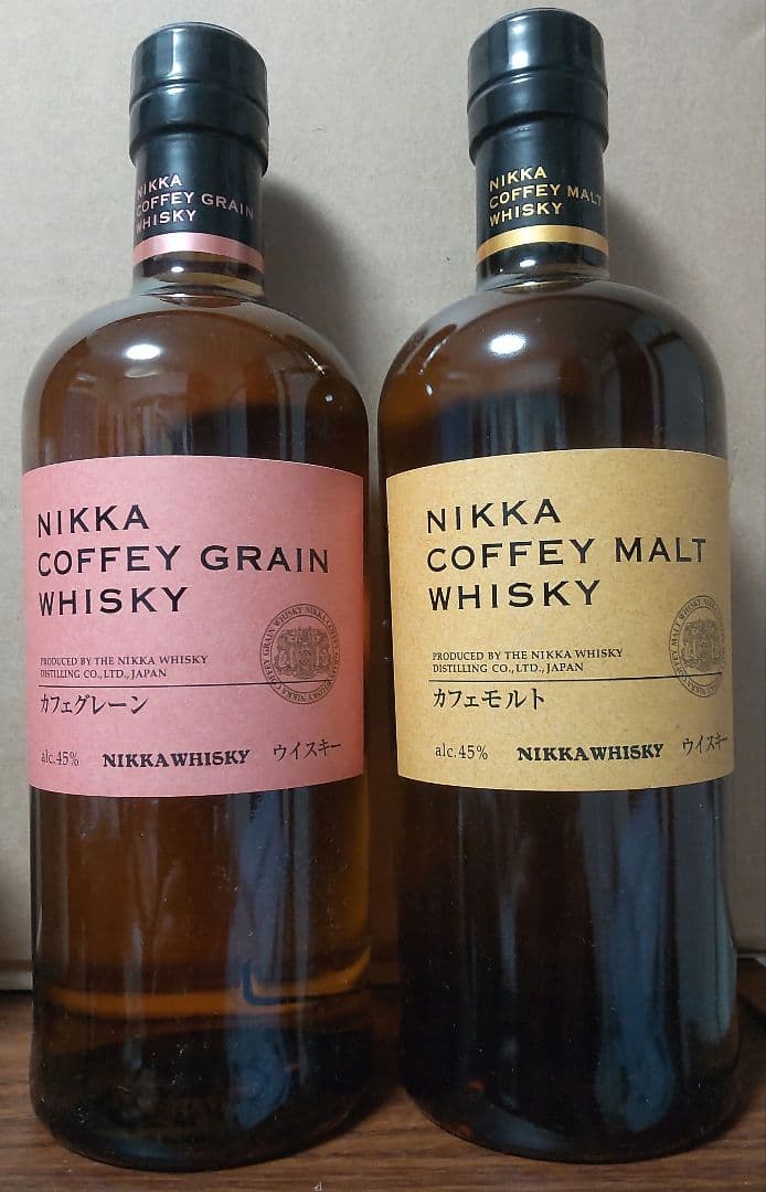 ニッカ カフェモルト ニッカ カフェグレーン 2本セット