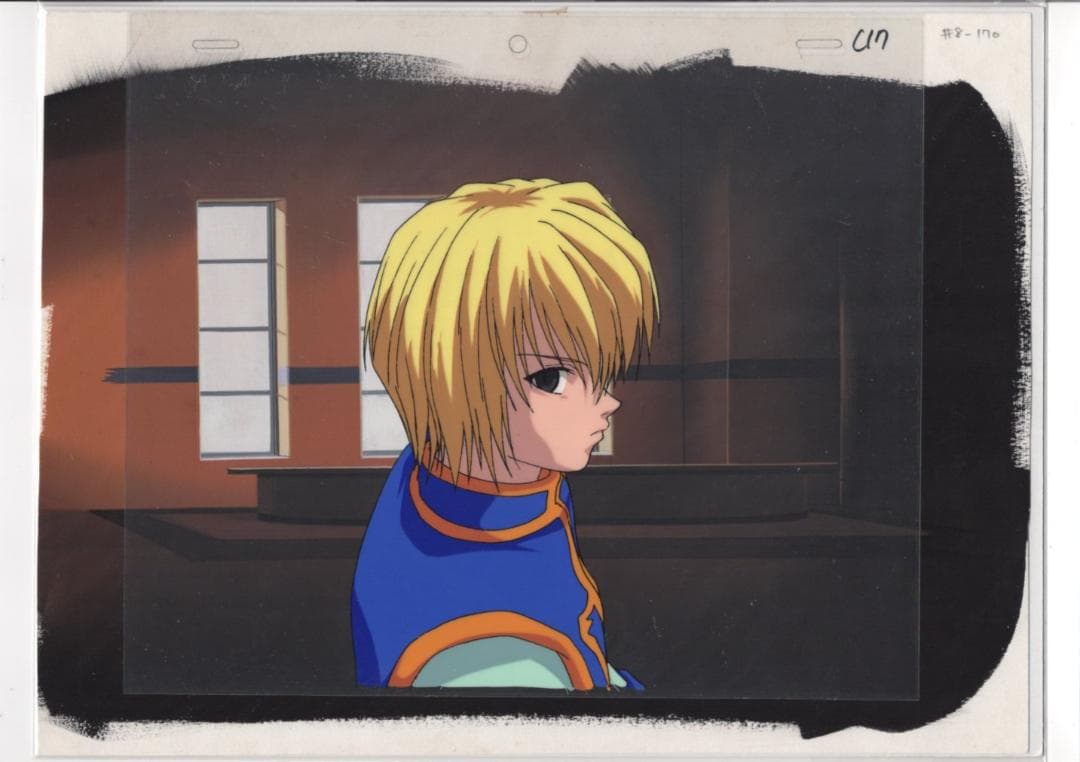 HUNTERxHUNTER　ハンターハンター　直筆背景画　セル画　クラピカ 2