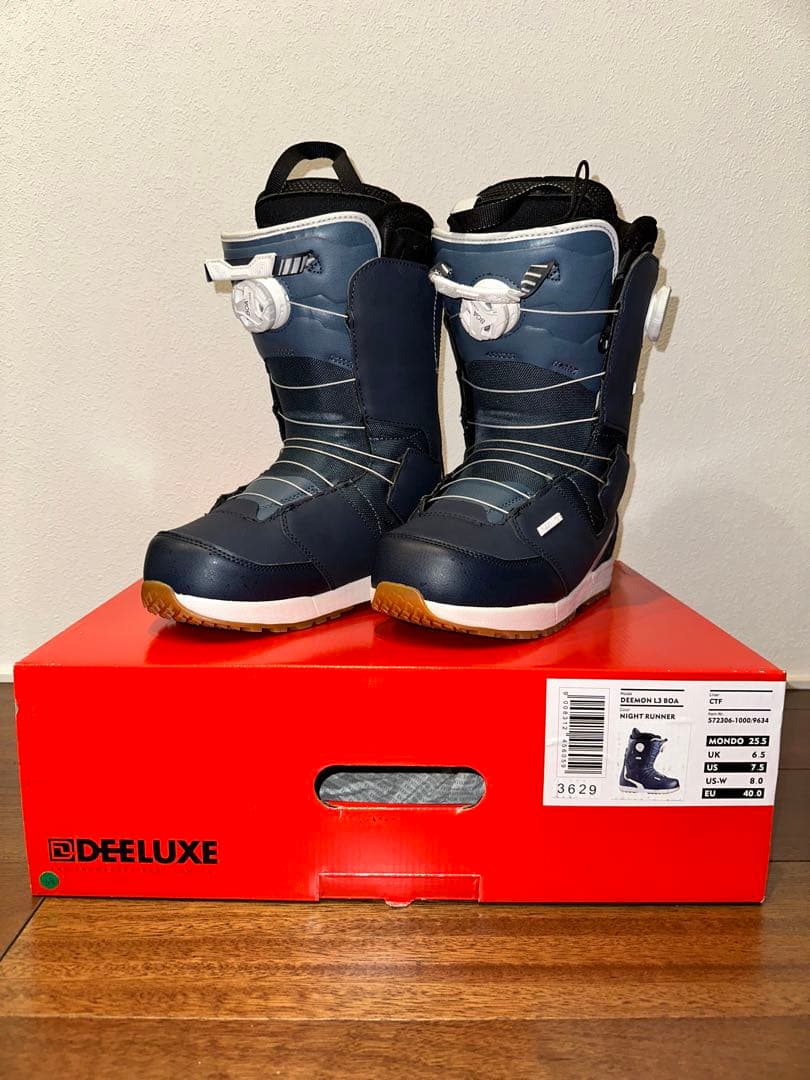 スノーボード DEELUXE DEEMON L3 BOA CTF 25.5cm 23-24