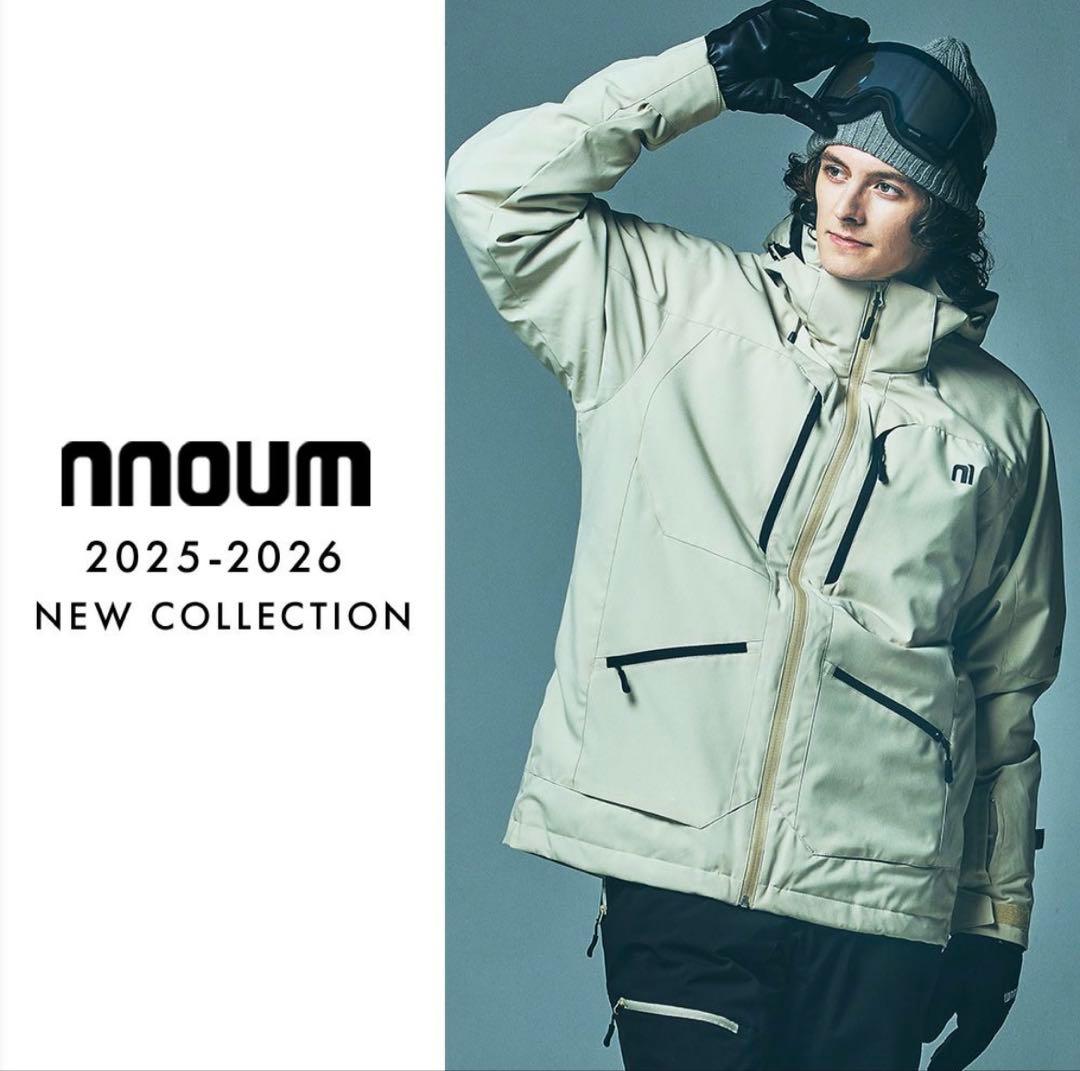 本日最終日特価【新品未使用】nnoun スキーウェア 25/26モデル上下セット