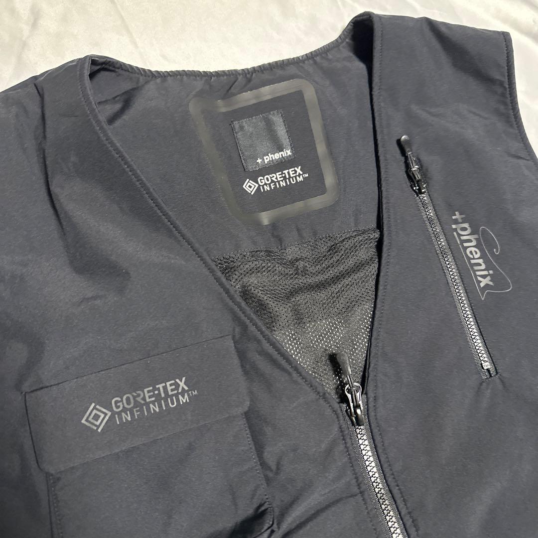 廃盤　XL +phenix「GORE-TEX INFINIUM ブラック　ベスト