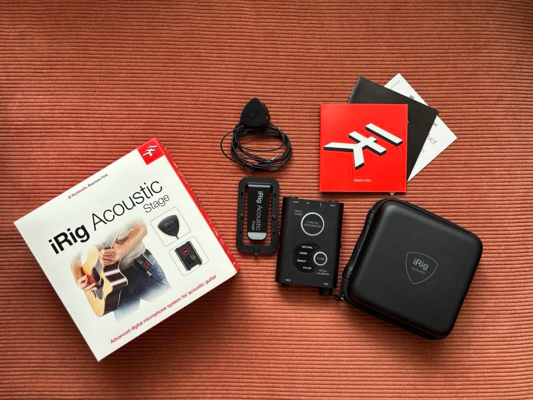 iRig Acoustic Stage アコギ用マイク&プリアンプ