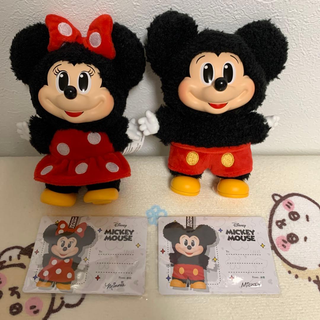ポップマート　ミッキー & ミニー ぬいぐるみセット