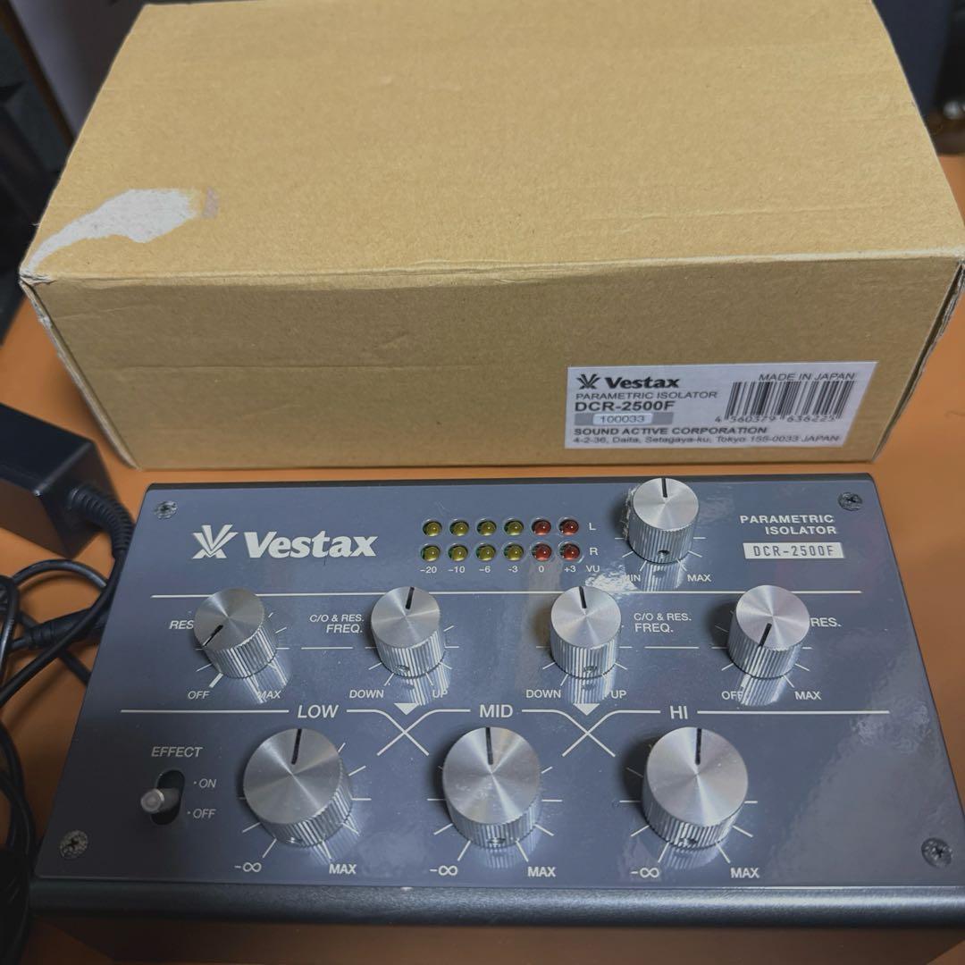 【生産完了品・美品】Vestax DCR-2500F アイソレーター DJ