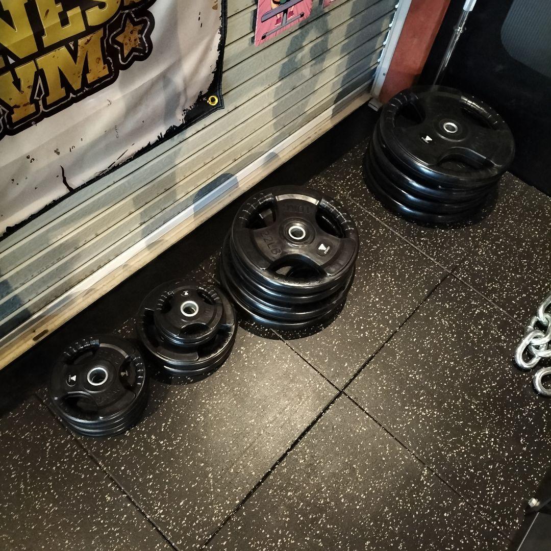 最終値下げ　STEADYラバープレート152.5kg
