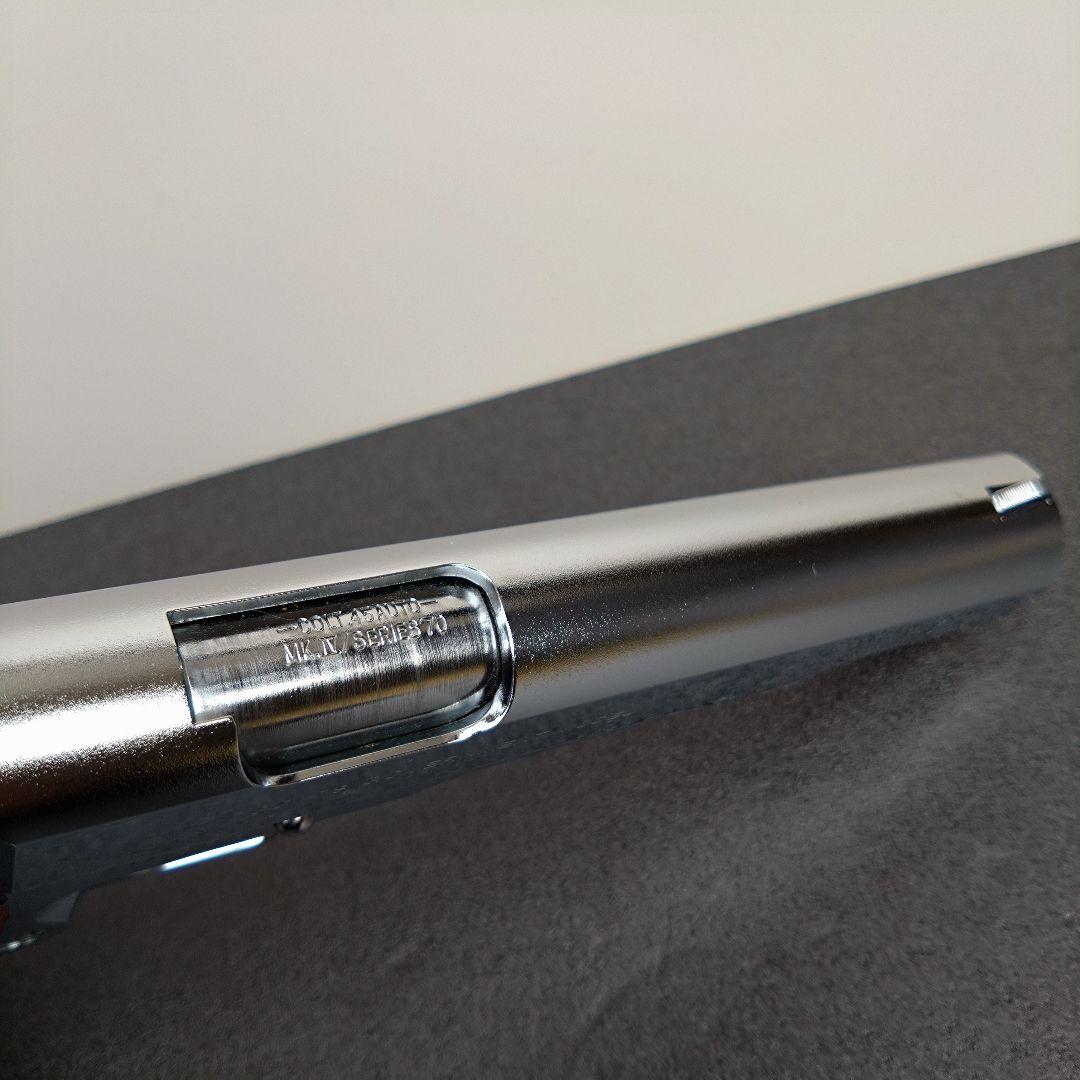 東京マルイ コルトガバメント シリーズ70 (ニッケルフィニッシュ)　ジャンク品