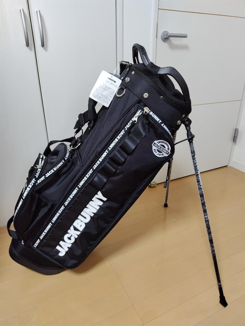 【新品】ジャックバニー スタンドキャディバッグ ブラック