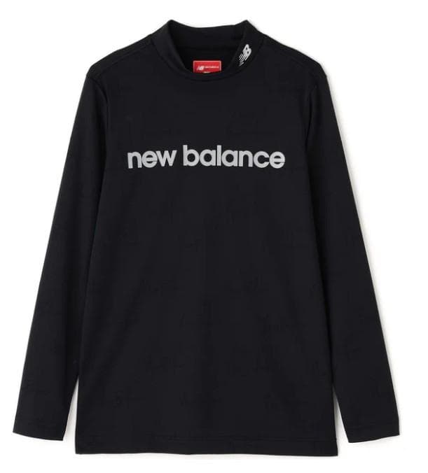 NBゴルフ　モックネックシャツ【5(L寸)】ブラック　0125267003