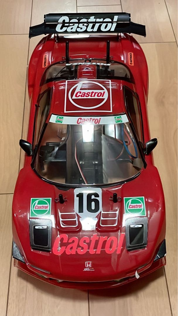 タミヤ TAMIYA 1/10 ラジコン カストロール 無限NSX TL-01