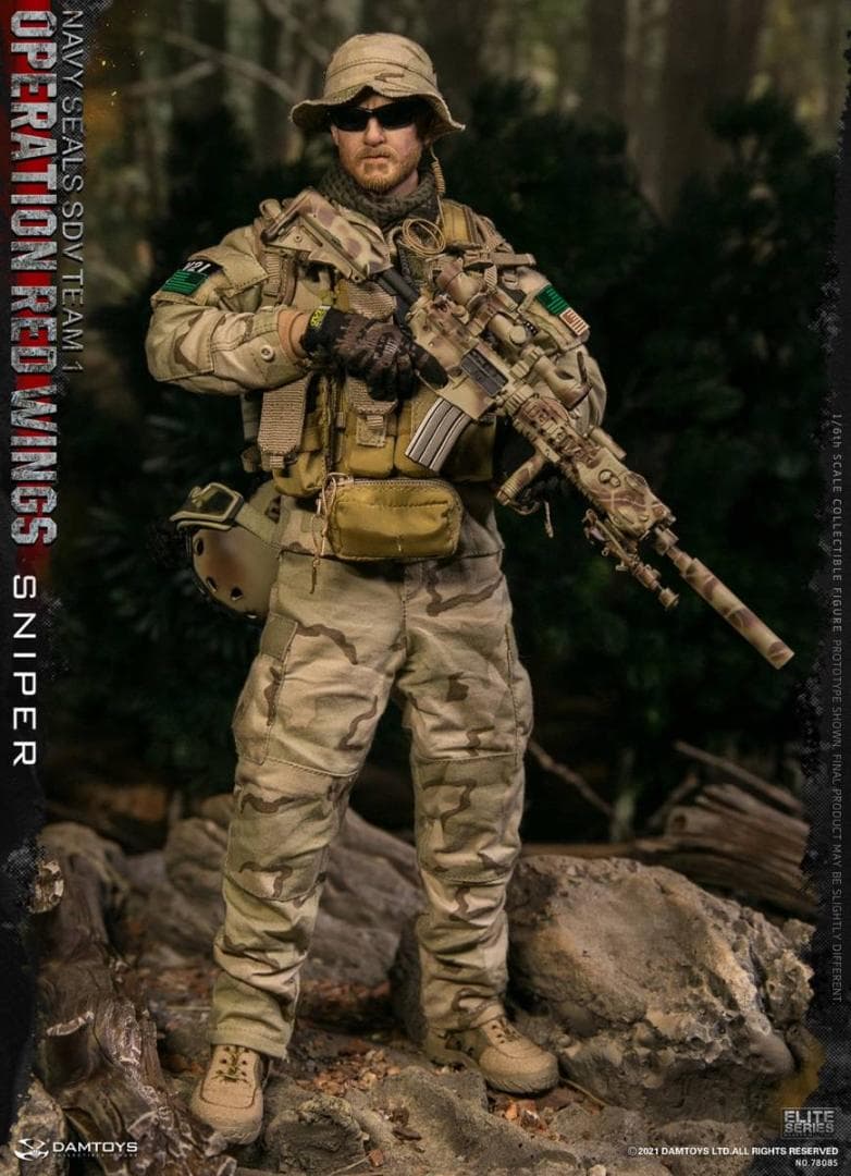DAMTOYS 1/6 米海軍特殊部隊 レッドウィング作戦 78085