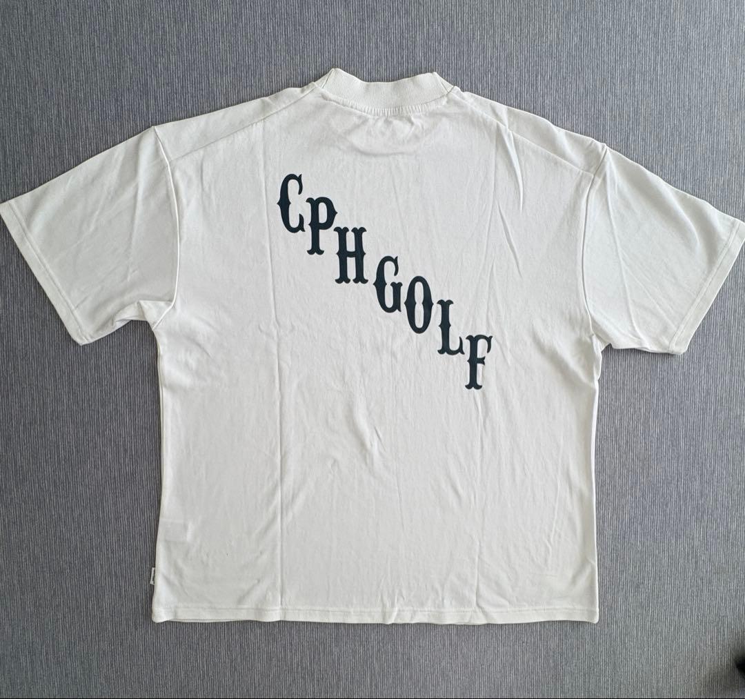 キャプテンズヘルム ゴルフ モックネック クラシック ロゴ CPH GOLF